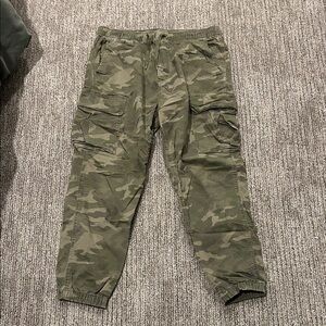 American Eagle Outfitters Green Cargo Pants